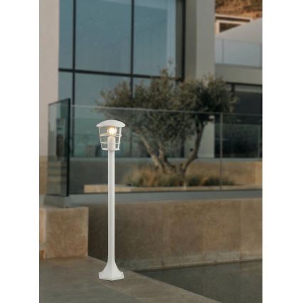 Eglo 18799 - LED āra lampa ALORIA 1xE27/8,5W/230V IP44 balta