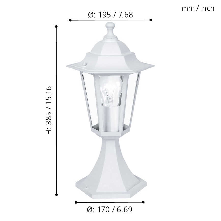 EGLO - Āra lampa 1xE27/60W