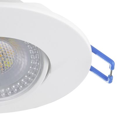 Eglo - Komplekts 3x LED iebūvējamie griestu gaismekļi LED/4,9W/230V 2700/4000/6500K diam. 9 cm balti