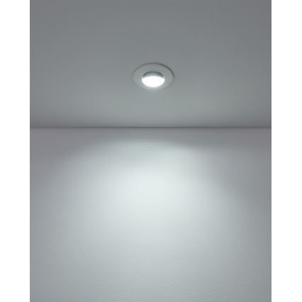 Eglo - komplekts 10× LED iebūvējamie griestu gaismekļi LED/4,9W/230V 2700/4000/6500K Ø 9 cm balti