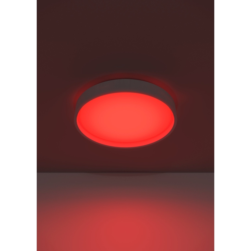 Eglo 300686 - LED RGBW dimējama griestu lampa MASSIGNANO-Z LED/18,5W/230V balta + tālvadība