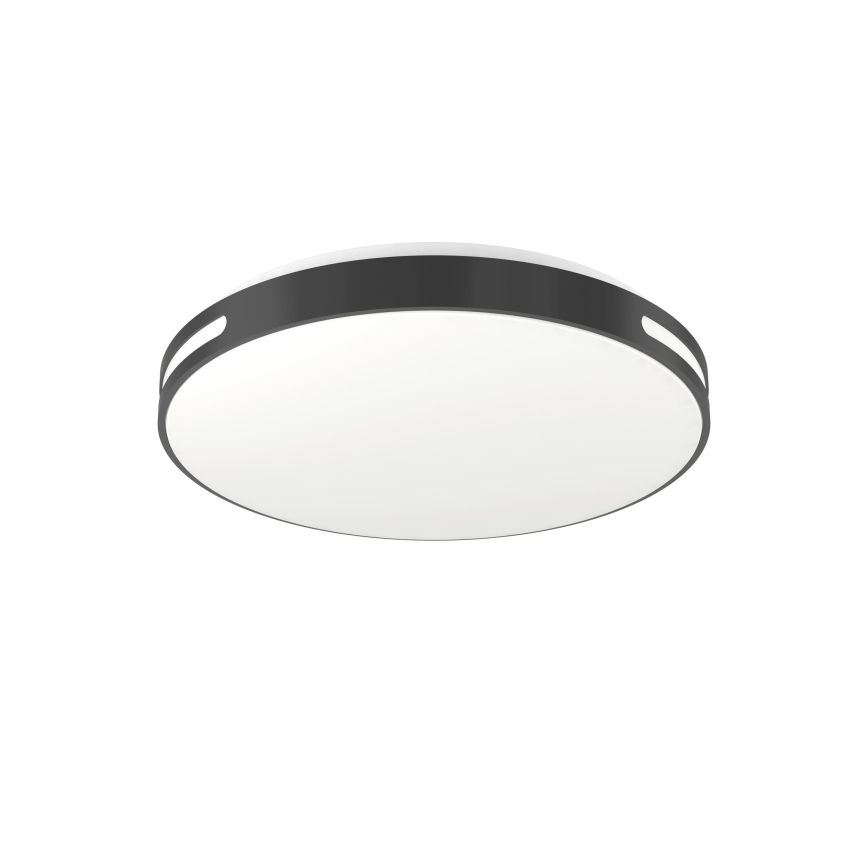 Eglo 300687 - LED RGBW dimmējams griestu gaismeklis MONTEGRANARO-Z, 18,5 W, 230 V, 2700–6500 K, Ø 39,4 cm, melns + tālvadība
