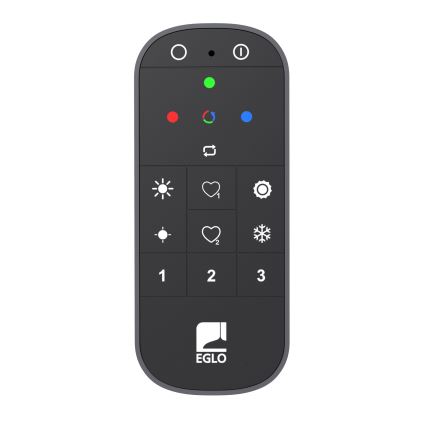 Eglo 300833 - LED RGBW dimējams griestu gaismeklis MALTIGNANO-Z LED/18,5W/230V 2700-6500K Ø 38 cm + tālvadības pults