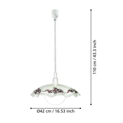 Eglo - Piekarama lampa 1xE27/60W