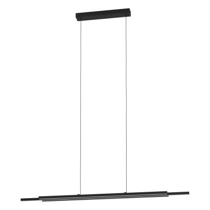 Eglo 31232 - LED Lustra ar auklu CANNIGIONA LED/20,3W/230V melna