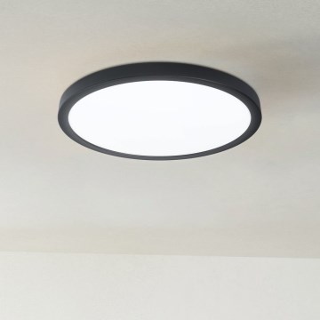 Eglo 31378 - LED Aptumšojama vannas istabas griestu lampa ARGOLIS-Z LED/19,5W/230V 2700-6500K IP44 melna