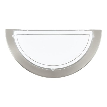 Eglo 31437 - Sienas gaismeklis 1xE27/60W/230V, matēta hroma apdare