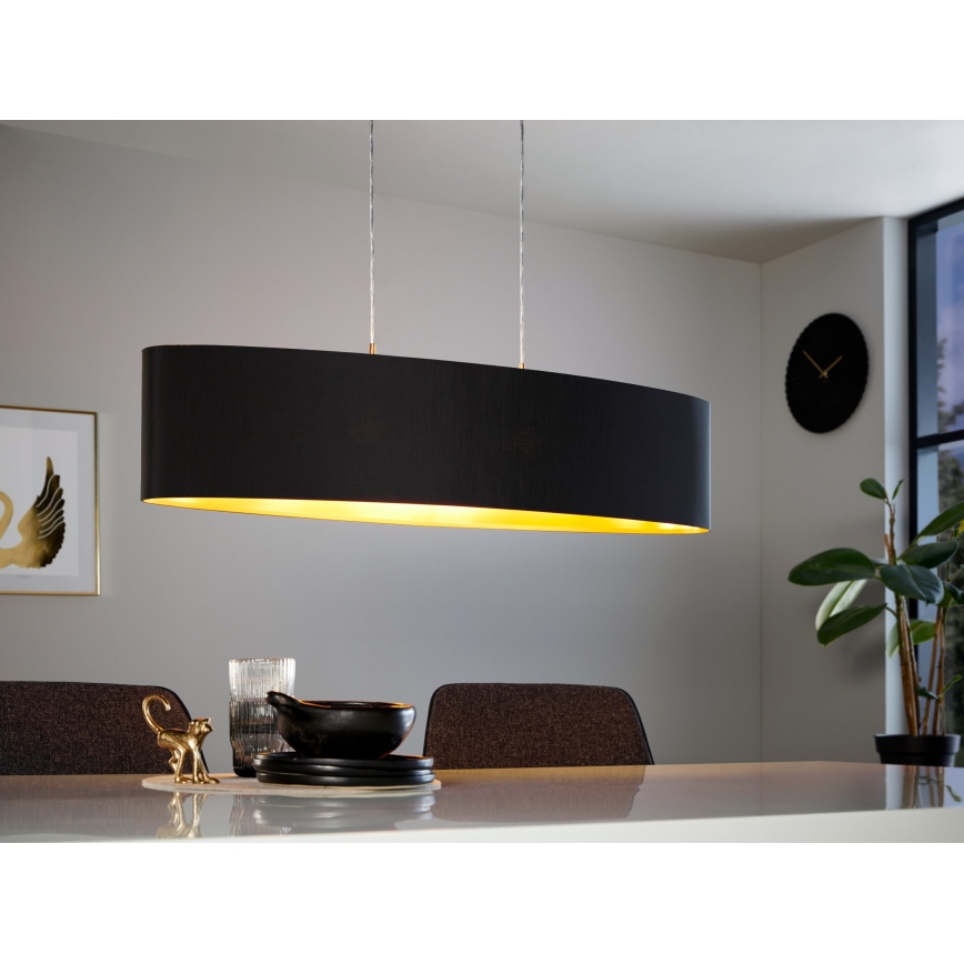 Eglo - Lustra ar auklu 2xE27/60W/230V