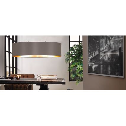 Eglo - Piekarama lustra uz vada 2xE27/60W/230V