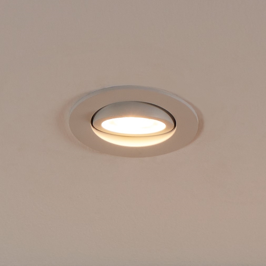 Eglo 31696 - LED RGBW Aptumšojama piekaramo griestu lampa SALICETO-Z LED/4,7W/230V 2700-6500K balta