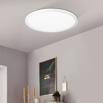 Eglo 31699 - LED RGBW Aptumšojama griestu lampa ROVITO-Z LED/16,5W/230V 2700-6500K balta