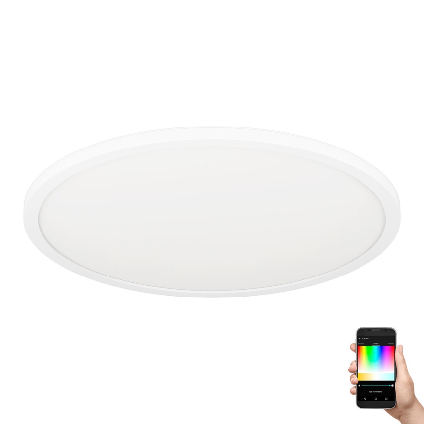 Eglo 31699 - LED RGBW Aptumšojama griestu lampa ROVITO-Z LED/16,5W/230V 2700-6500K balta
