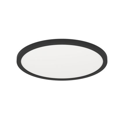 Eglo 31703 - LED RGBW regulējama griestu lampa ROVITO-Z LED/14,6W/230V 2700-6500K Ø 29,5 cm melna