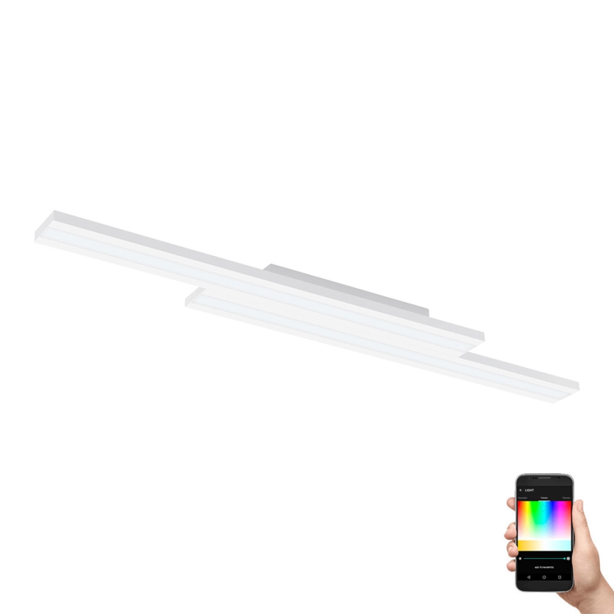 Eglo 31713 - LED RGBW Aptumšojama griestu lampa SALITERAS-Z LED/20,4W/230V 2700-6500K balta