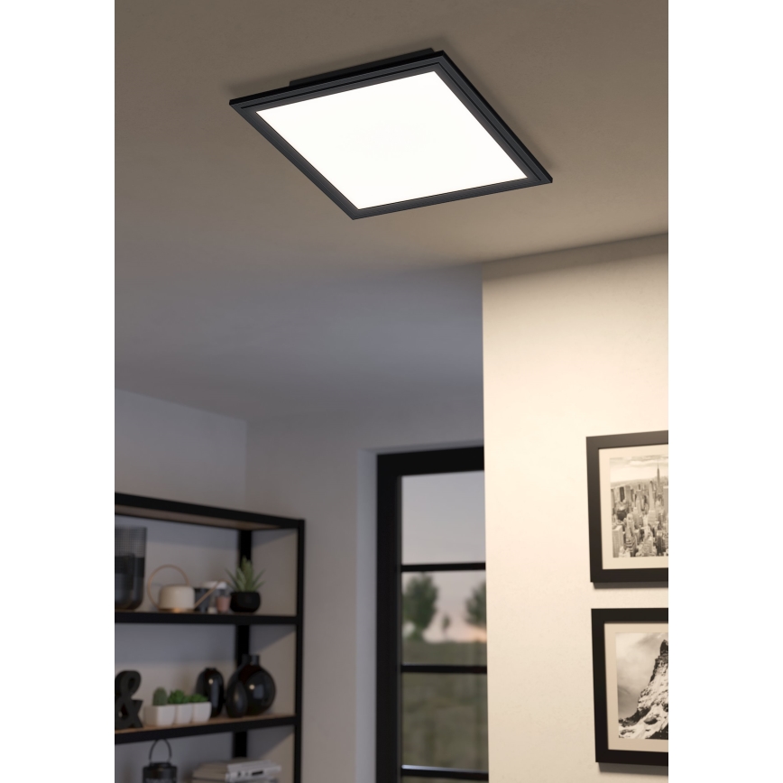 Eglo 31723 - LED Aptumšojama griestu lampa SALOBRENA-Z LED/15,3W/230V 2700-6500K melna
