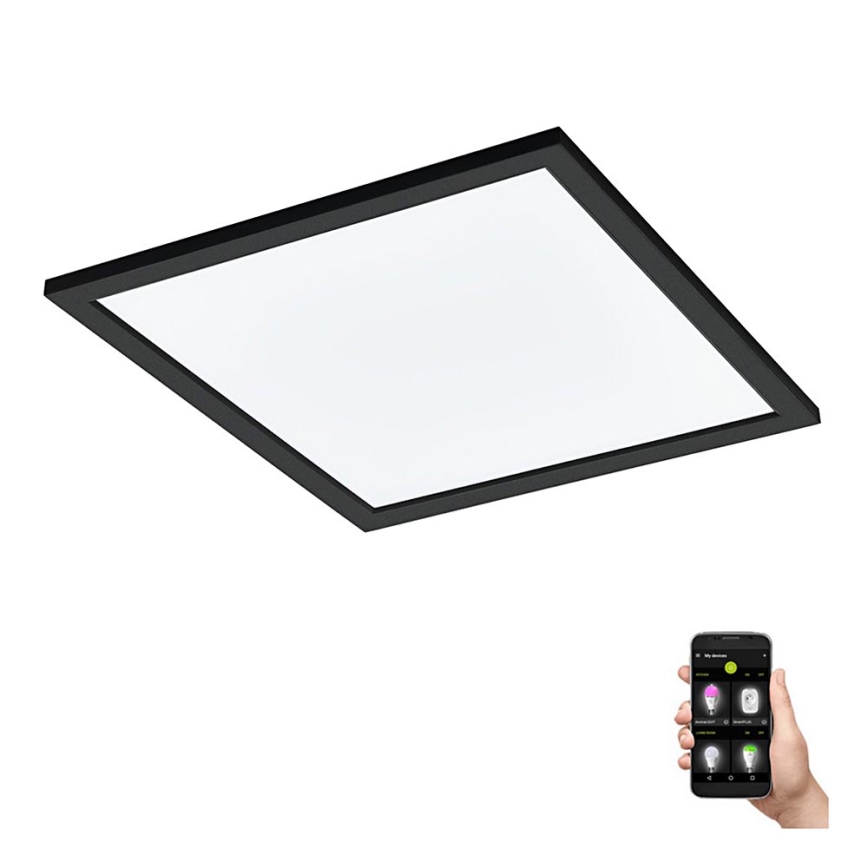 Eglo 31724 - LED Aptumšojama griestu lampa SALOBRENA-Z LED/21,5W/230V 2700-6500K melna