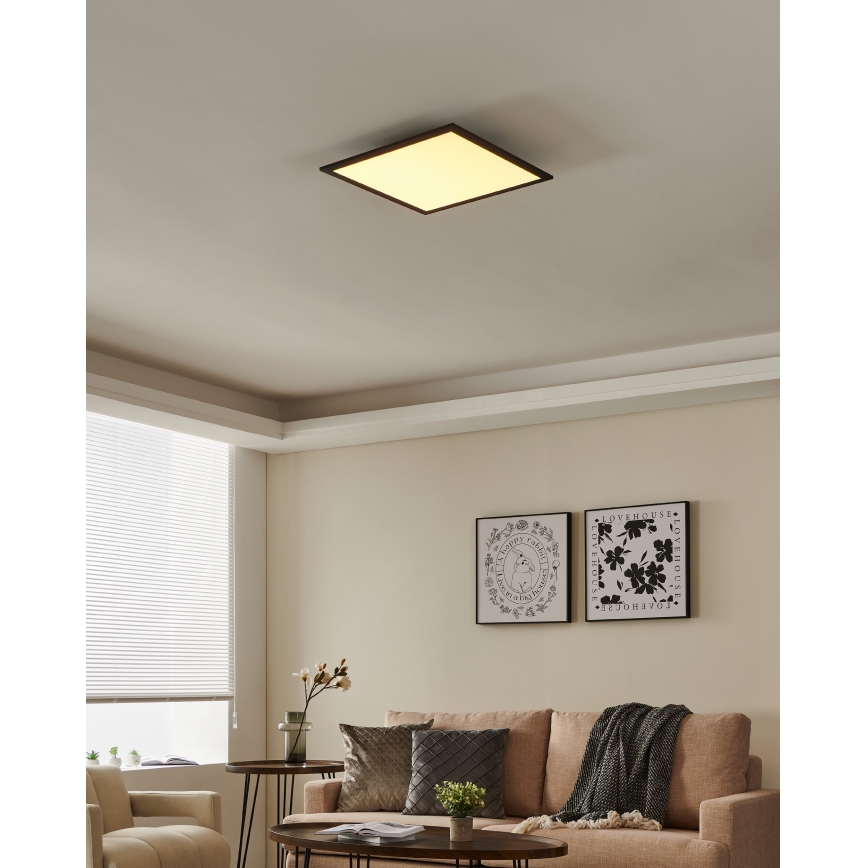 Eglo 31724 - LED Aptumšojama griestu lampa SALOBRENA-Z LED/21,5W/230V 2700-6500K melna