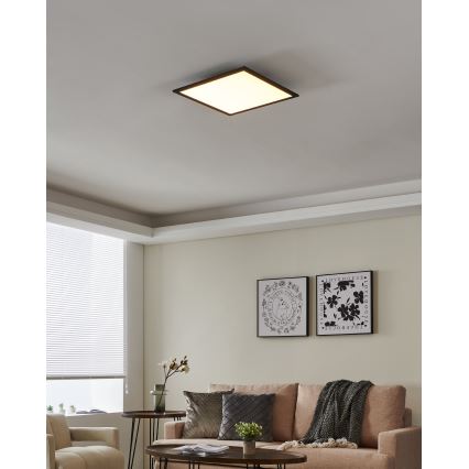 Eglo 31724 - LED Aptumšojama griestu lampa SALOBRENA-Z LED/21,5W/230V 2700-6500K melna