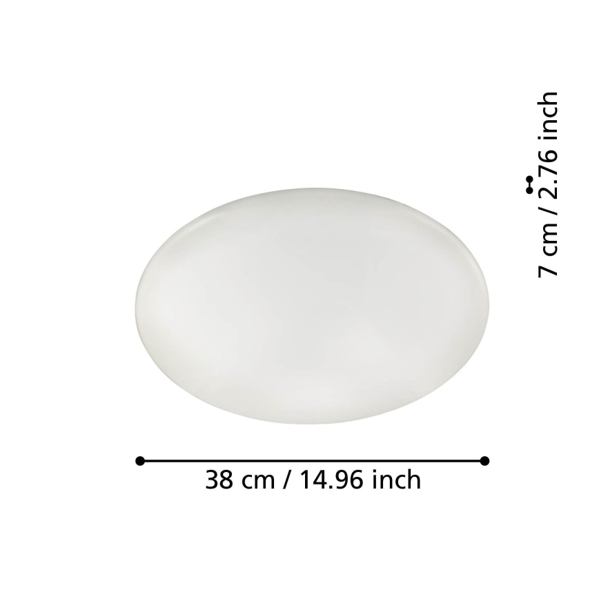 Eglo 31737 - LED Aptumšojama griestu lampa TOTARI-Z LED/19,2W/230V 2700-6500K balta