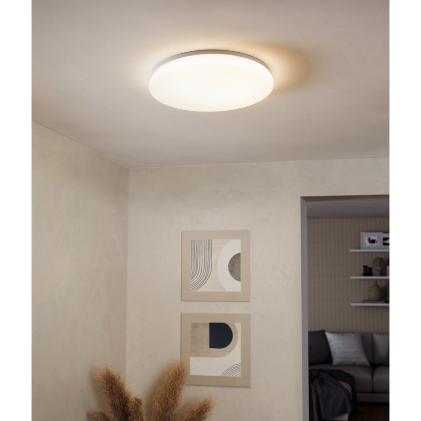Eglo 31738 - LED Aptumšojama griestu lampa TOTARI-Z LED/44,8W/230V 2700-6500K balta