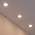 Eglo 31741 - KOMPLEKTS 3x LED ar regulējamu spilgtumu vannas istabas iebūvējamie griestu gaismekļi FUEVA-Z LED/2,8W/230V 2700-6500K IP44 balti Ø 8,5 cm