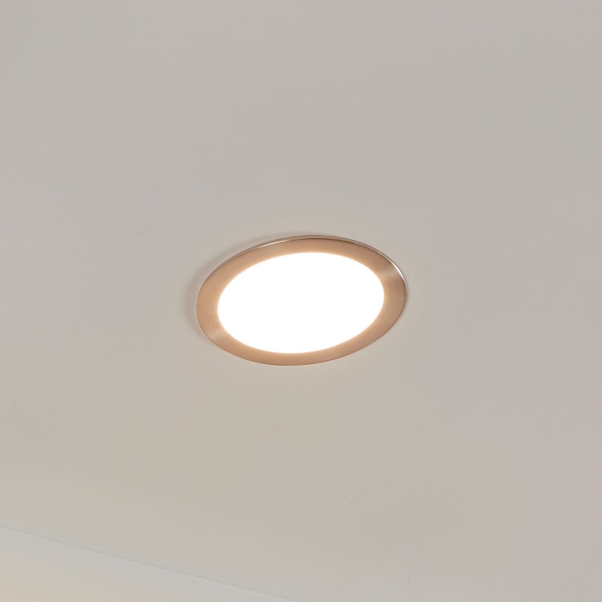 Eglo 31746 - LED Aptumšojama iegremdējama vannas istabas lampa FUEVA-Z LED/10,5W/230V 2700-6500K IP44 hroms