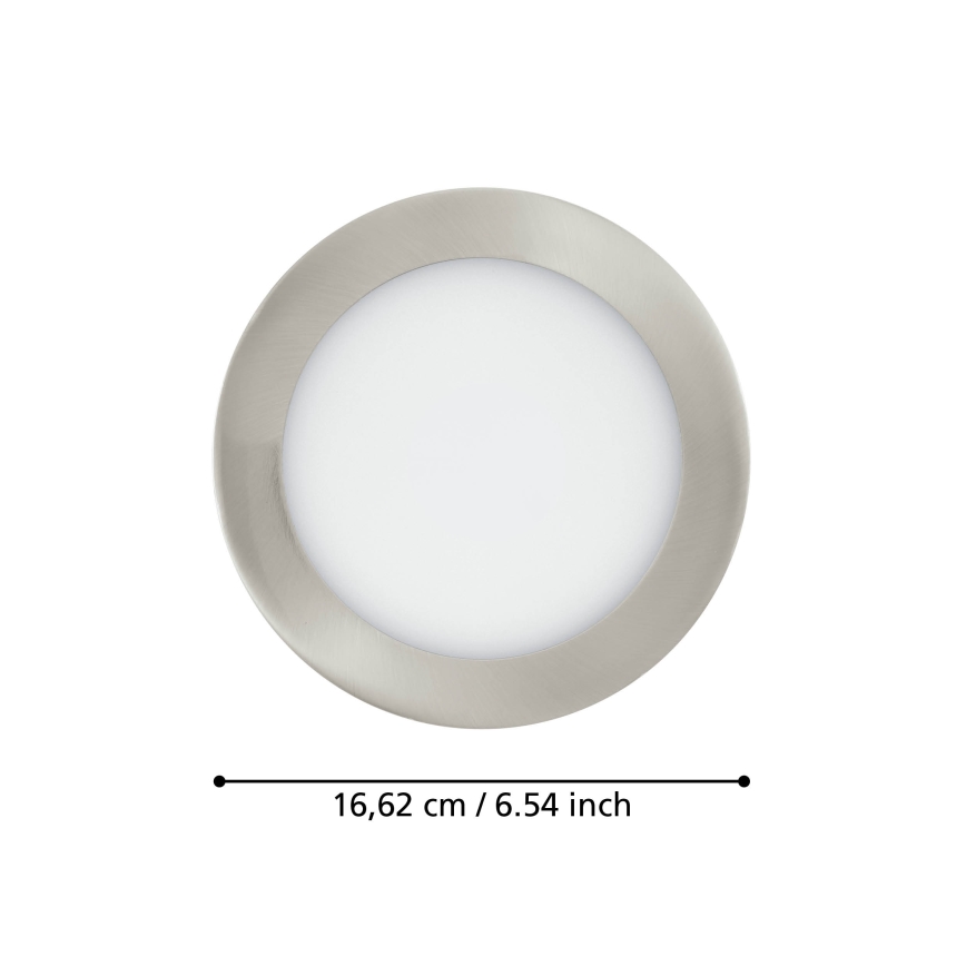 Eglo 31746 - LED Aptumšojama iegremdējama vannas istabas lampa FUEVA-Z LED/10,5W/230V 2700-6500K IP44 hroms