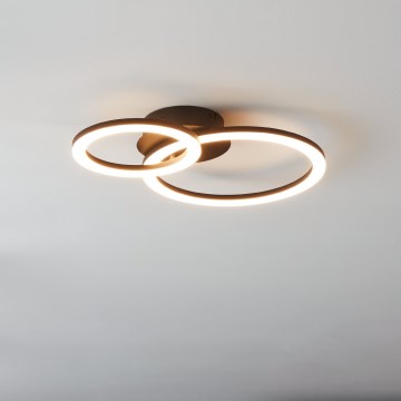 Eglo 31772 - LED Aptumšojama griestu lampa PARRAPOS-Z LED/15W/230V 3000-6500K melna
