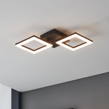Eglo 31773 - LED Aptumšojama griestu lampa PARANDAY-Z LED/15,5W/230V 3000-6500K melna