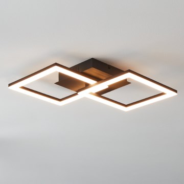 Eglo 31774 - LED Aptumšojama griestu lampa PARANDAY-Z LED/21,5W/230V 3000-6500K melna