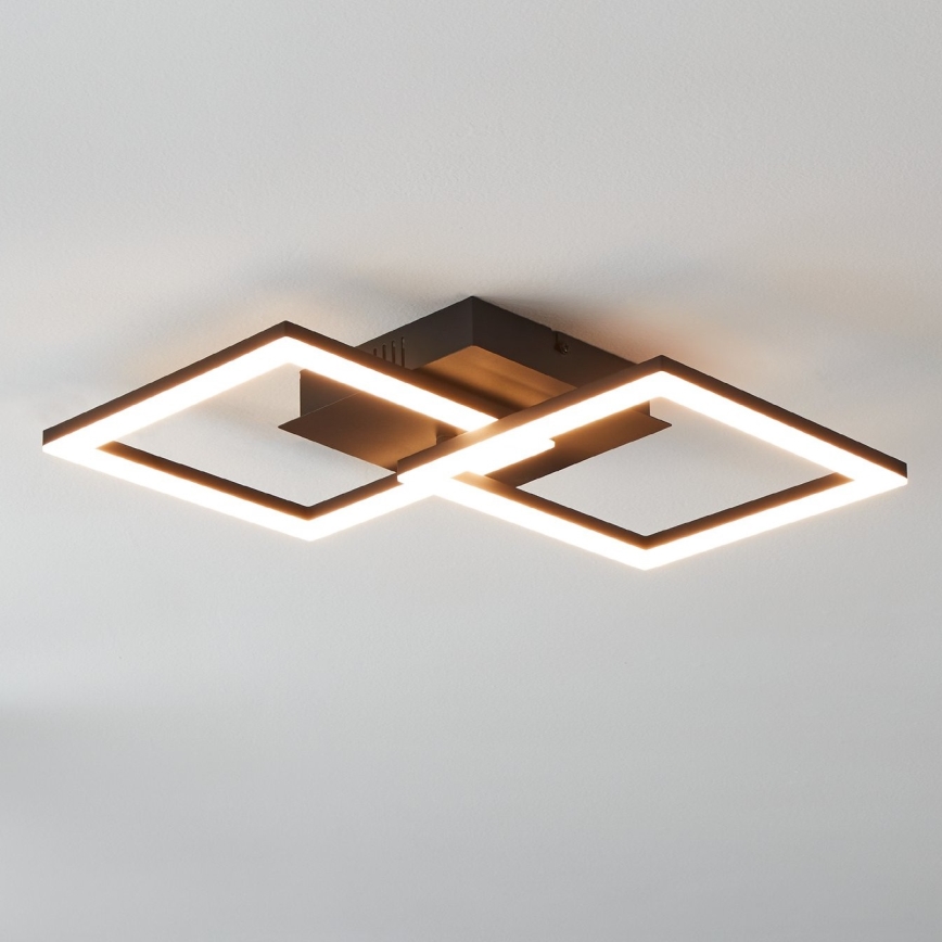 Eglo 31774 - LED Aptumšojama griestu lampa PARANDAY-Z LED/21,5W/230V 3000-6500K melna