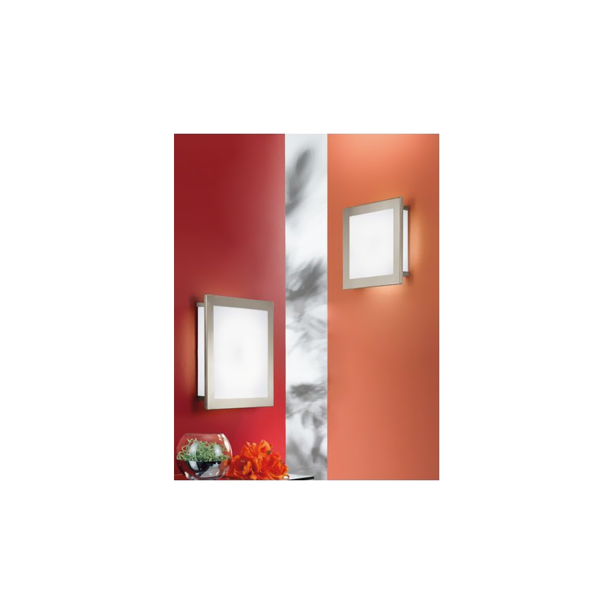 Eglo 31895 - Griestu lampa AURIGA 4xE14/25W/230V 30x30 cm matēts hroms