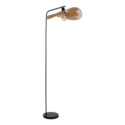 Eglo - Grīdas lampa 1xE27/42W/230V brūna/melna