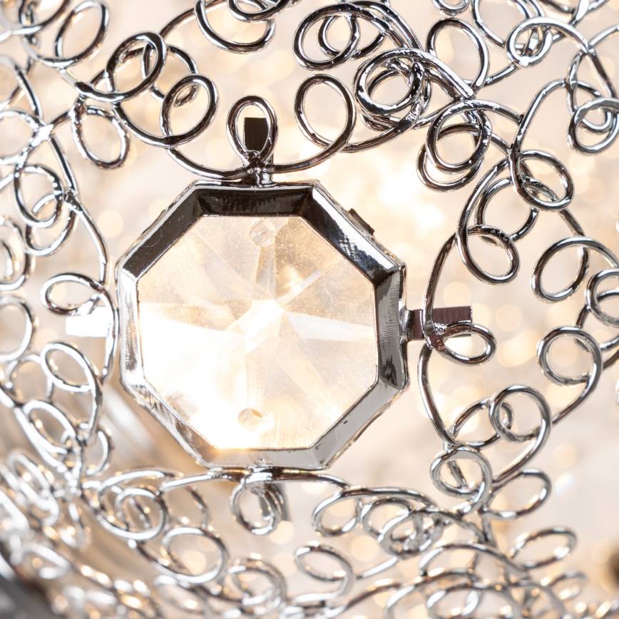 Eglo 32103 - LED griestu lampa VELAGO 5xG9/33W/230V glancēts hroms