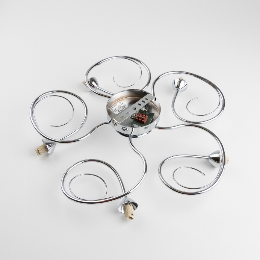 Eglo 32103 - LED griestu lampa VELAGO 5xG9/33W/230V glancēts hroms