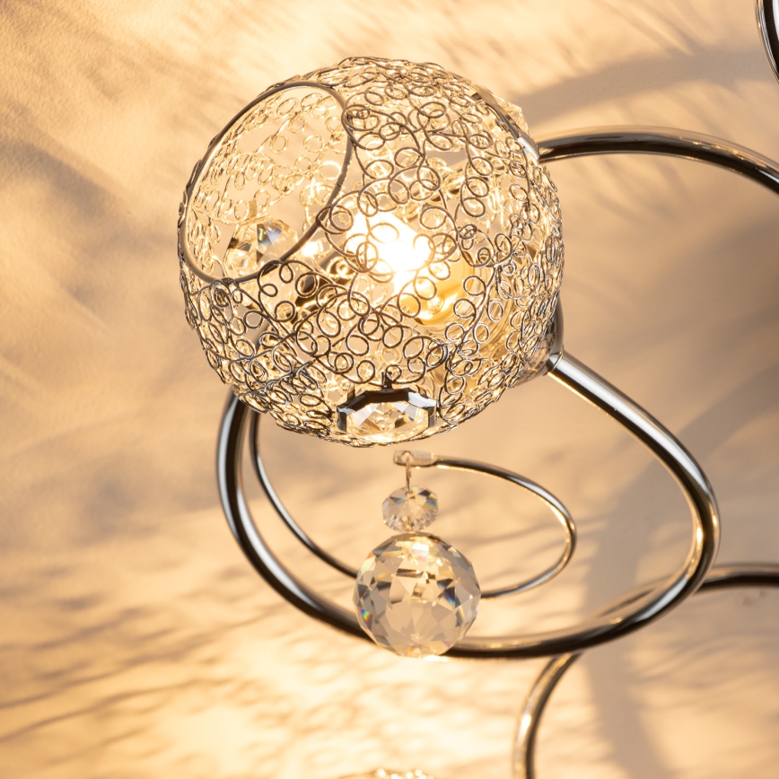 Eglo 32103 - LED piestiprināma griestu lampa VELAGO 5xG9/33W/230V hromēta apdare