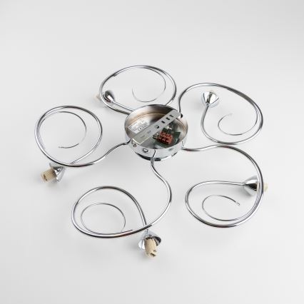 Eglo 32103 - LED piestiprināma griestu lampa VELAGO 5xG9/33W/230V hromēta apdare