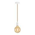 Eglo 32529 - Lustra ar auklu YORTH 1xE27/60W/230V
