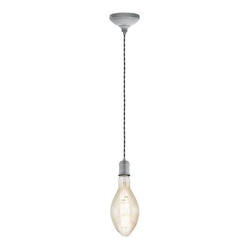 Eglo 32534 - Lustra ar auklu YORTH 1xE27/60W/230V