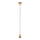 Eglo 32543 - griestu lampa YORTH 1xE27/60W/230V ozols