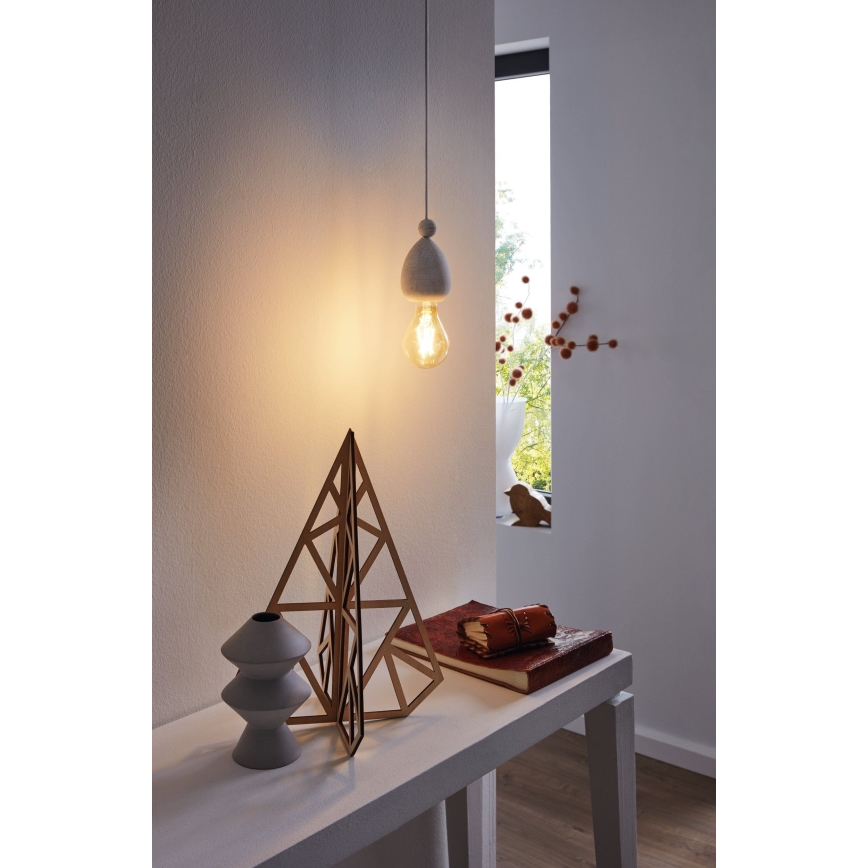 Eglo 32544 - Griestu lampa YORTH 1xE27/60W/230V balta