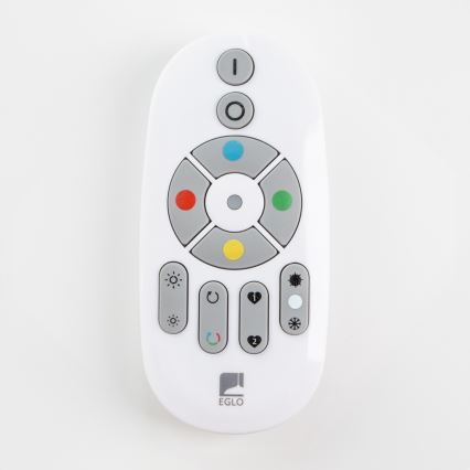 Eglo 32547 - LED RGBW Aptumšojams virsapmetuma/iegremdējams panelis 2in1 SALOBRENA-C LED/34W/230V balta 60x60 cm + tālvadības pults