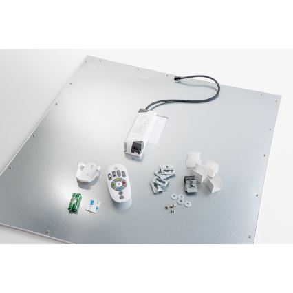 Eglo 32547 - LED RGBW Aptumšojams virsapmetuma/iegremdējams panelis 2in1 SALOBRENA-C LED/34W/230V balta 60x60 cm + tālvadības pults