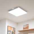Eglo 32547 - LED RGBW Aptumšojams virsapmetuma/iegremdējams panelis 2in1 SALOBRENA-C LED/34W/230V balta 60x60 cm + tālvadības pults