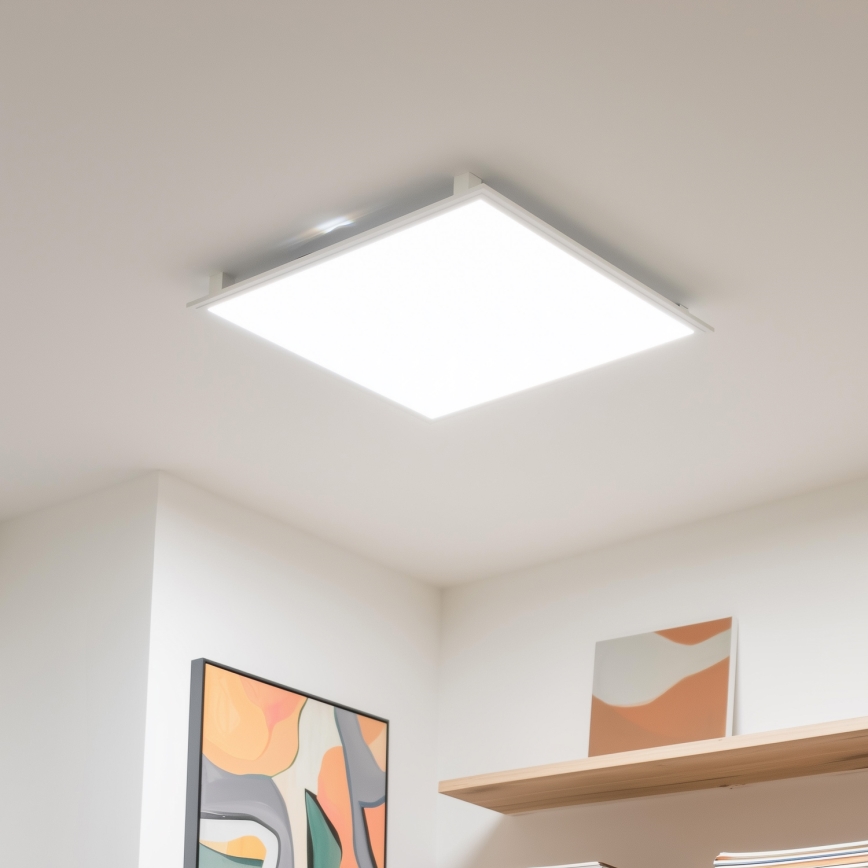 Eglo 32547 - LED RGBW Aptumšojams virsapmetuma/iegremdējams panelis 2in1 SALOBRENA-C LED/34W/230V balta 60x60 cm + tālvadības pults
