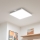 Eglo 32547 - LED RGBW Aptumšojams virsapmetuma/iegremdējams panelis 2in1 SALOBRENA-C LED/34W/230V balta 60x60 cm + tālvadības pults