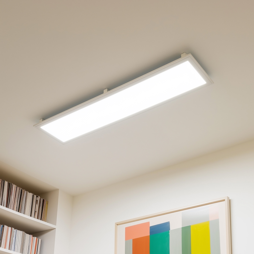 Eglo 32734 - LED RGBW Aptumšojams virsapmetuma/iegremdējams panelis 2in1 SALOBRENA-C LED/34W/230V balta + tālvadības pults
