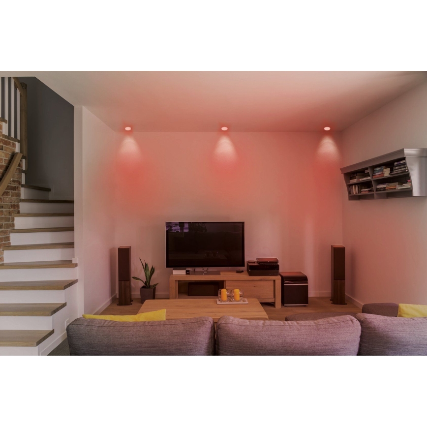 Eglo - LED RGB Aptumšojama iegremdējama lampa FUEVA-C LED/10,5W/230V