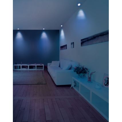 Eglo - LED RGB Aptumšojama iegremdējama lampa FUEVA-C LED/5,4W/230V