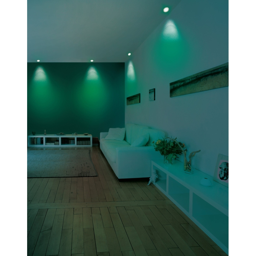 Eglo - LED RGB Aptumšojama iegremdējama lampa FUEVA-C LED/5,4W/230V